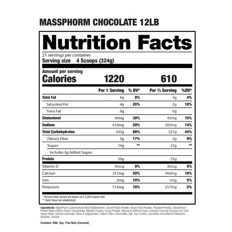Mass Phorm Dragon Pharma 12 LB chocolate