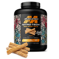 Proteína Nitro Tech Gold MuscleTech 5 LB churros ⚡