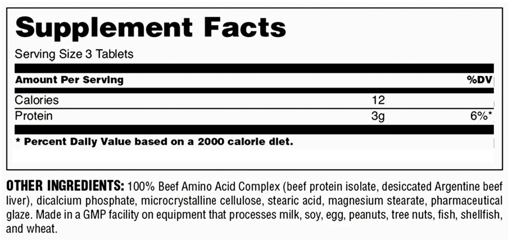Amino Beef Universal 200 tabletas