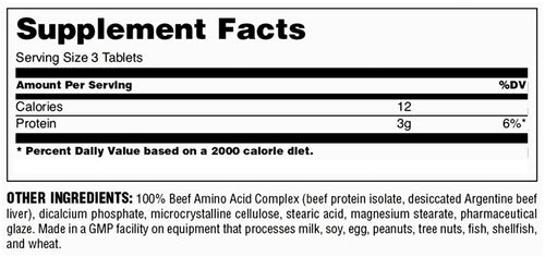 Amino Beef Universal 200 tabletas