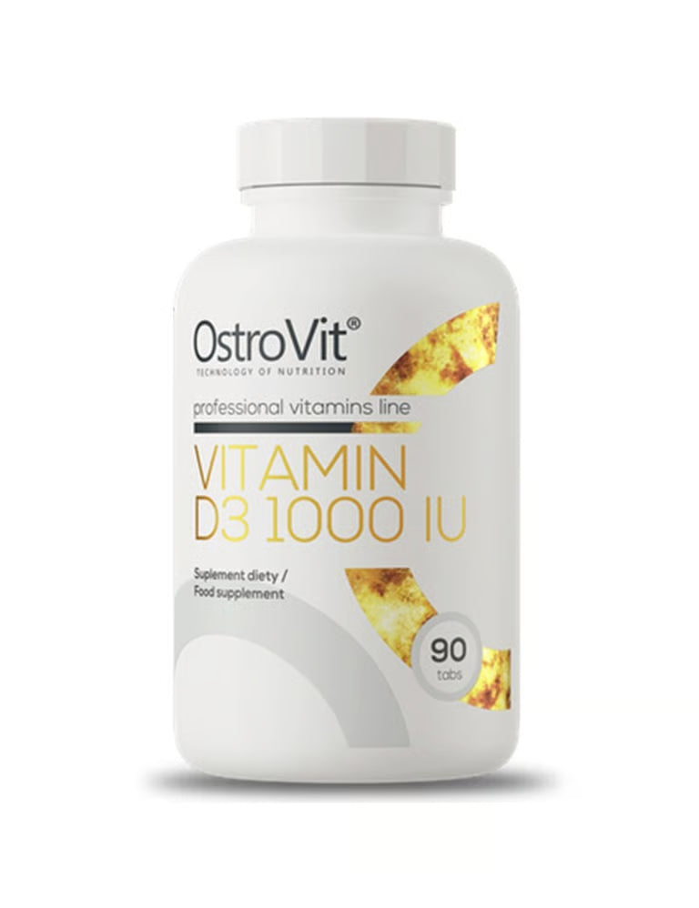 Vitamina D3 1000 IU OstroVit 90 tabletas