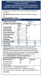 Proteína Prostar Whey Ultimate Nutrition 80 SV chocolate