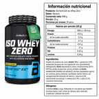 BioTechUSA Iso Whey Zero 2 Lb| Proteína Sin Lactosa