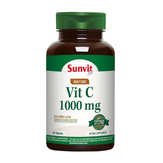 Vitamina C1000 mg 60 tabs Sunvit ⚡