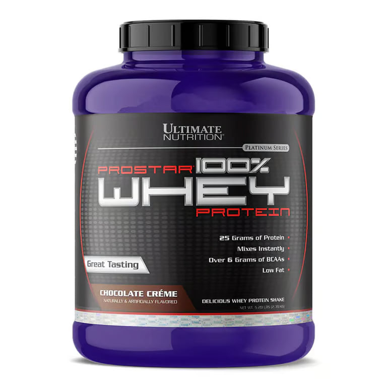 Proteína Prostar Whey Ultimate Nutrition 80 SV chocolate
