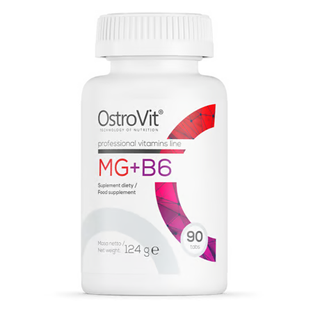 Citrato de Magnesio MG+B6 OstroVit 124g