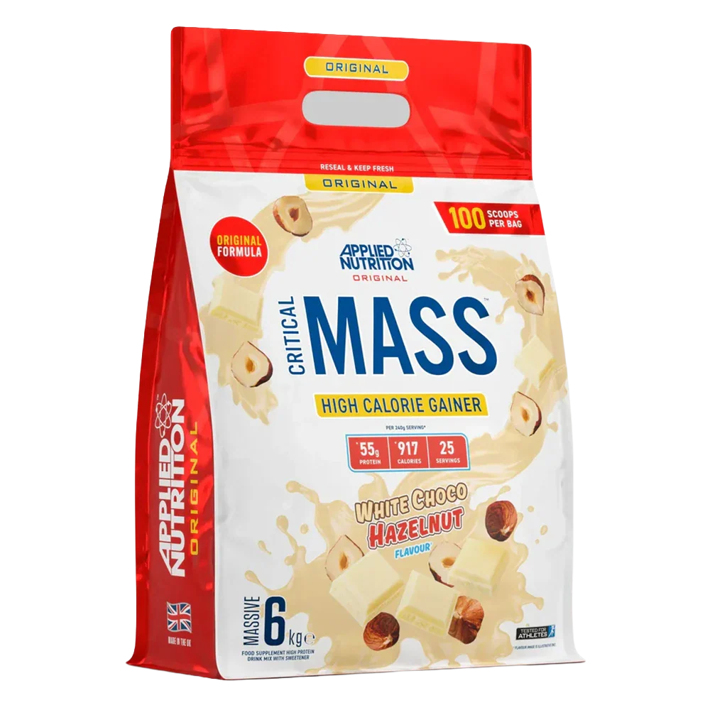 Gainer Critical Mass 6kg white chocolate