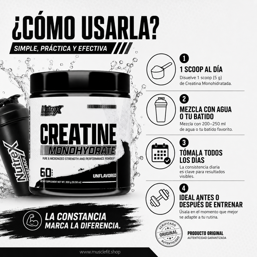 Creatina Nutrex 60 SV