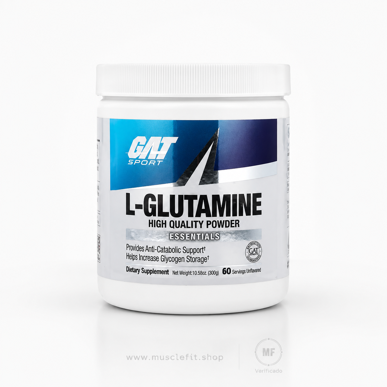 GAT Sport L-Glutamine 300 g | Glutamina Pura