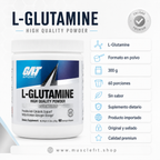GAT Sport L-Glutamine 300 g | Glutamina Pura