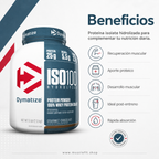Dymatize ISO100 5 lb | Proteína Aislada e Hidrolizada -  Sabor Chocolate