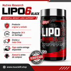 Quemador de grasa Lipo 6 Black Ultra 60caps