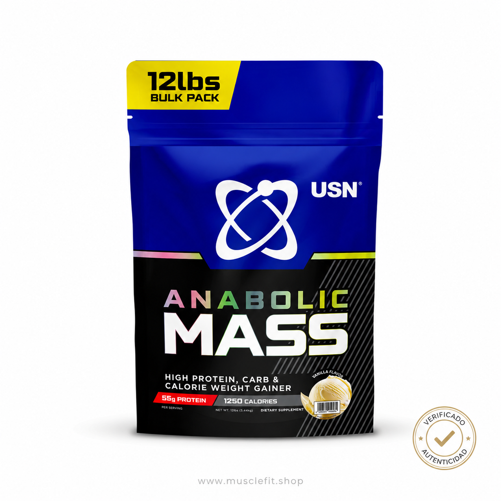 Ganador de masa USN Anabolic Mass 12 LB chocolate