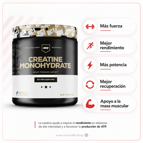 Creatina Monohidratada Redco1 60 servicios