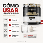 Creatina Monohidratada Redco1 60 servicios