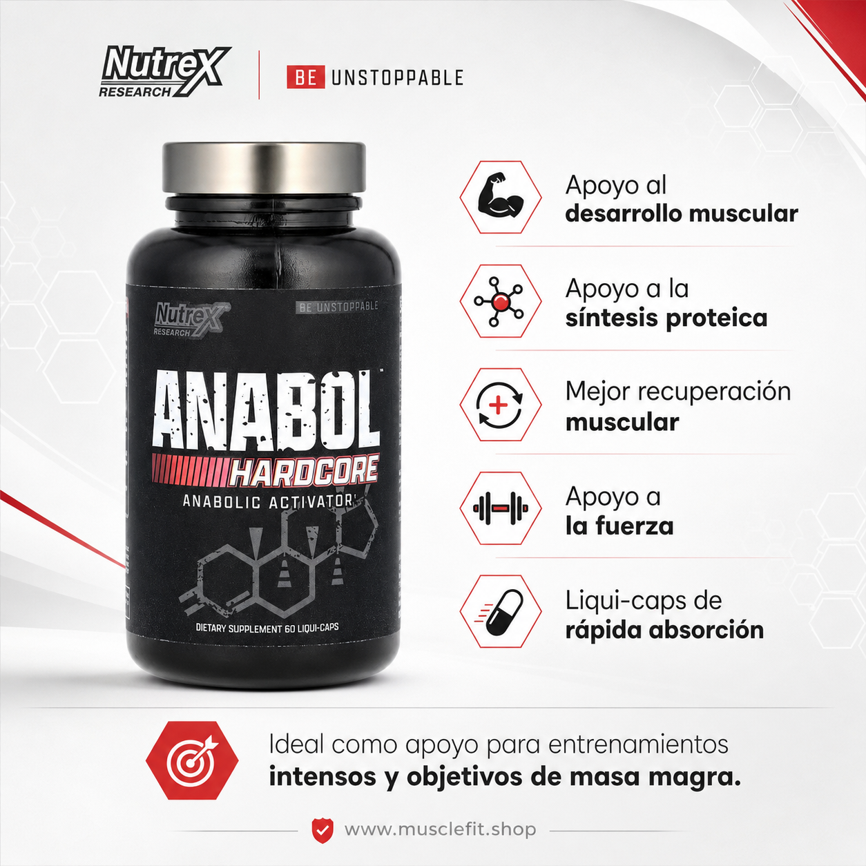 Anabol Hardcore Nutrex 🔥