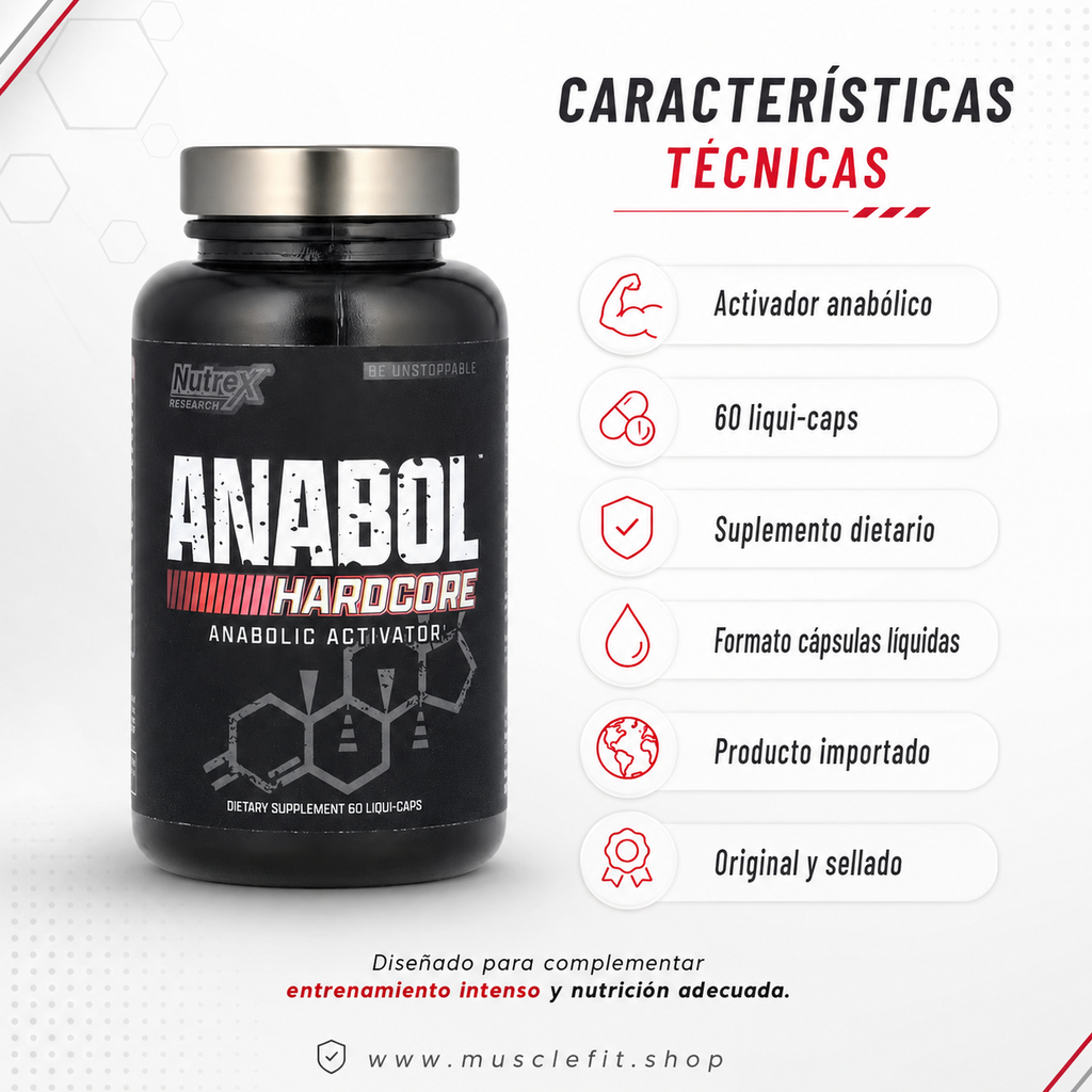 Anabol Hardcore Nutrex 🔥