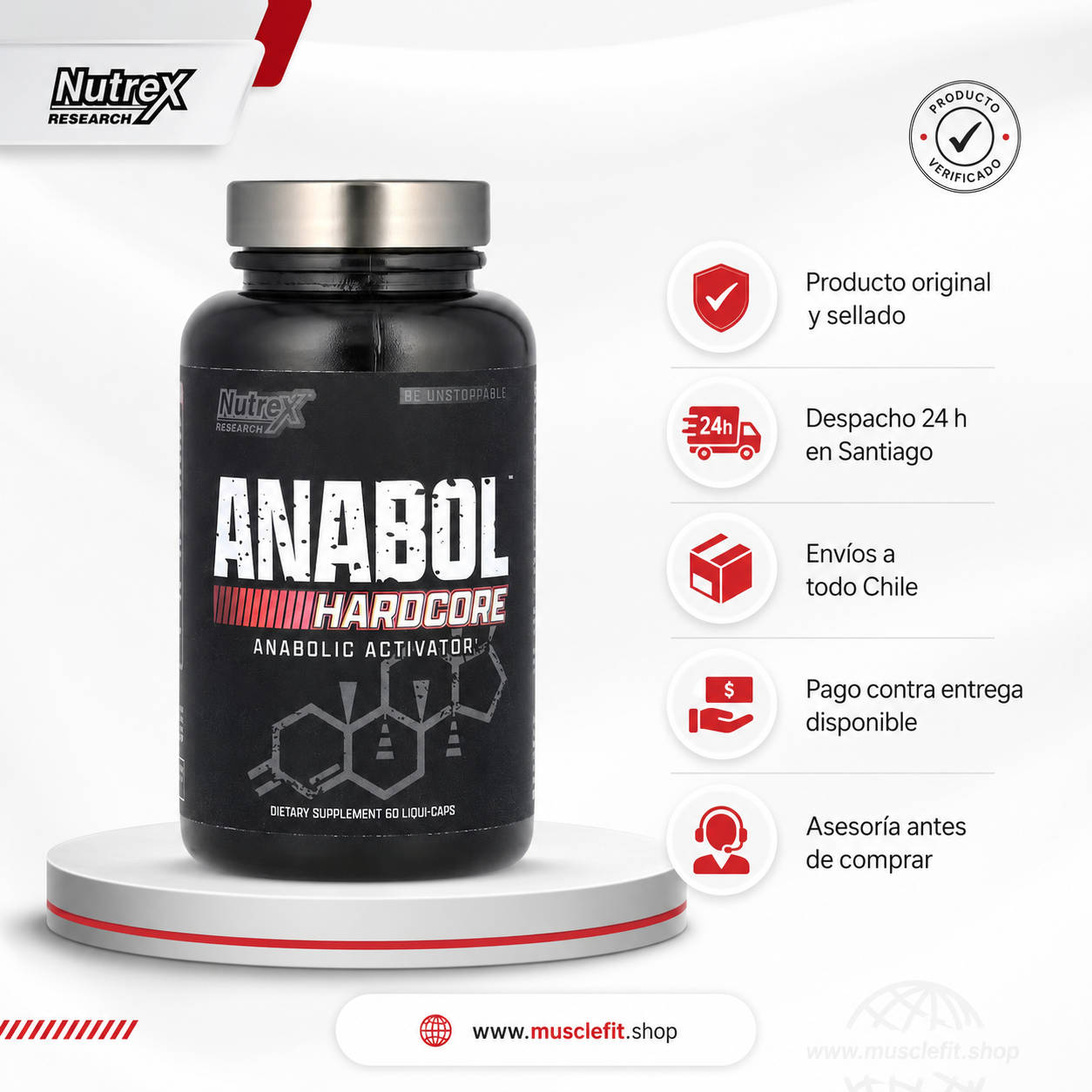 Anabol Hardcore Nutrex 🔥