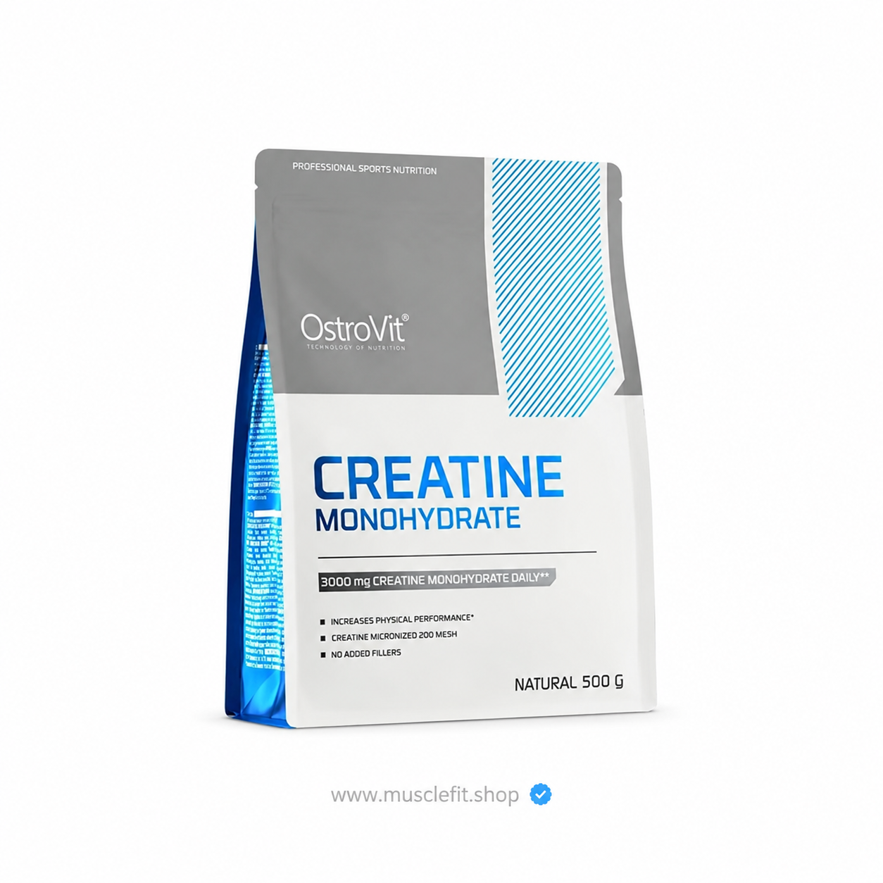 Creatina Monohidratada Ostrovit  100serv - 500g ⚡