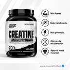 Creatina Monohidratada Nutrex 1 kilo - 200 SV
