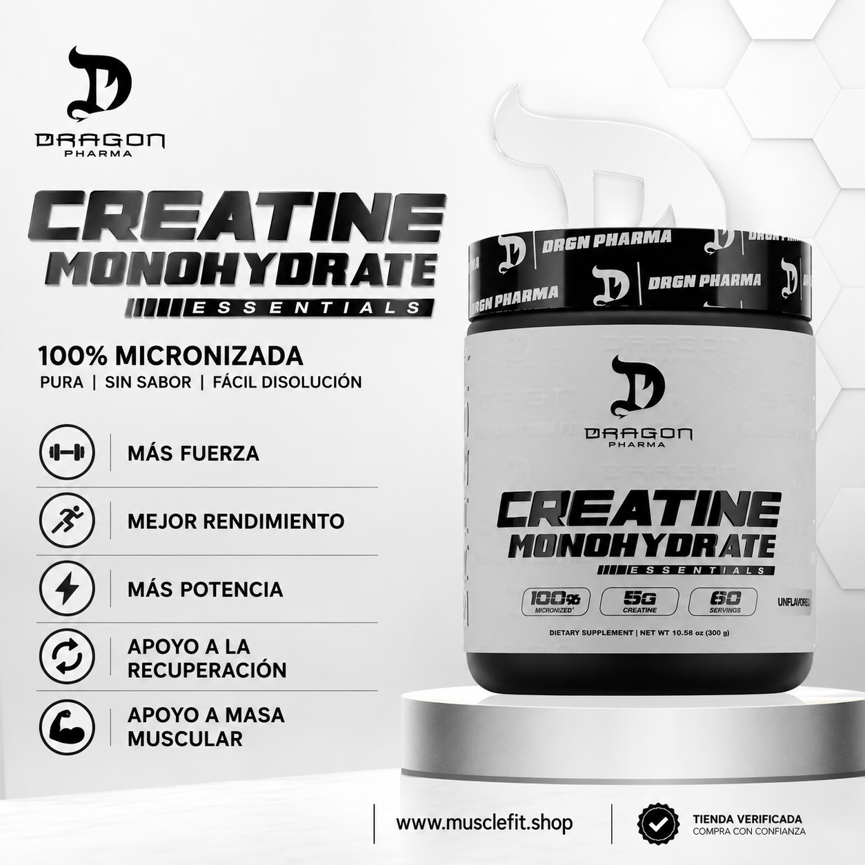 Creatina Dragon Pharma 60 SV