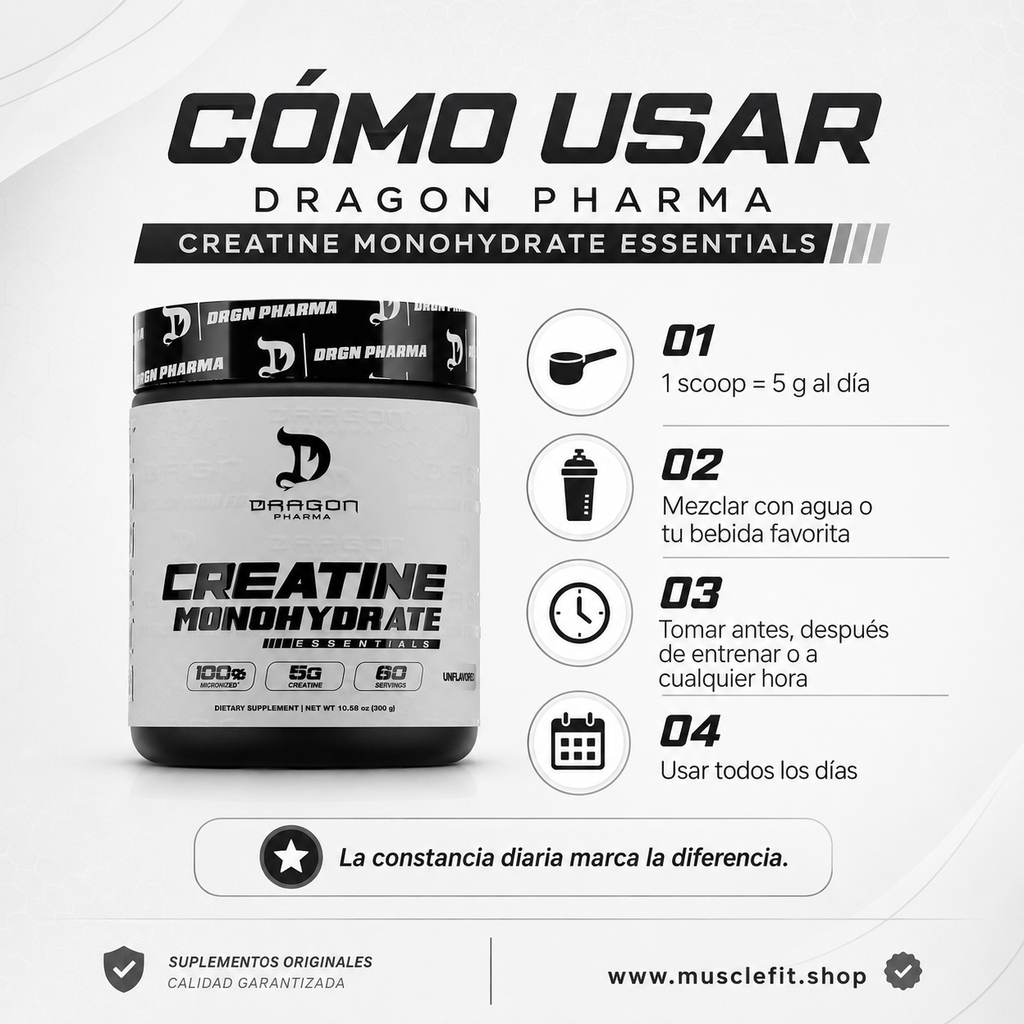 Creatina Dragon Pharma 60 SV