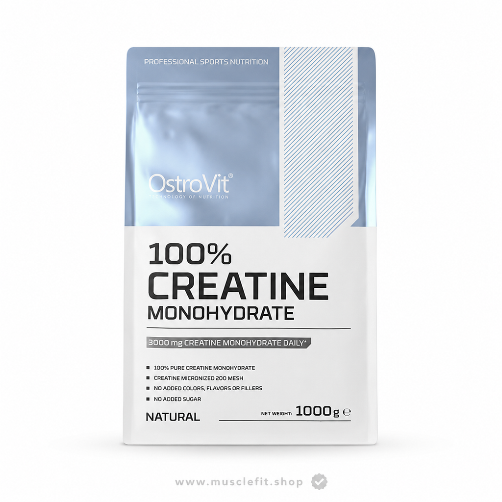 Creatina Monohidratada 200serv - 1 Kg sin sabor ⚡