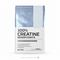 Creatina Monohidratada 200serv - 1 Kg sin sabor ⚡