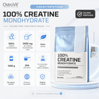 Creatina Monohidratada 200serv - 1 Kg sin sabor ⚡