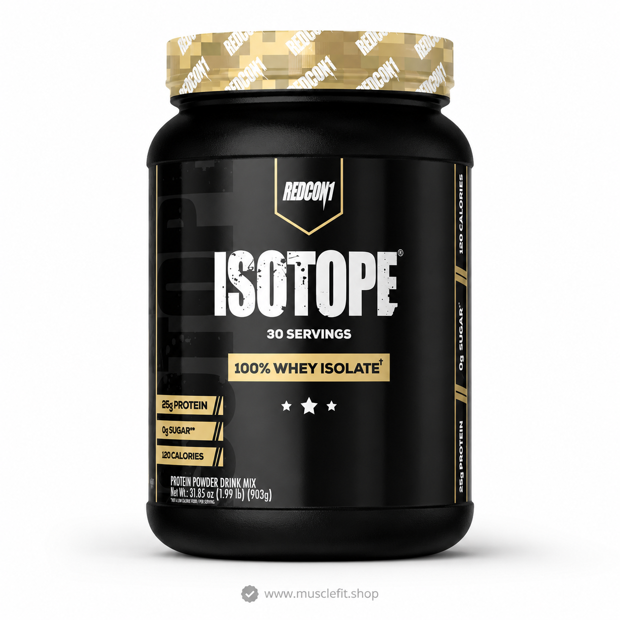 Proteina Isotope Redcon1 Whey Isolate 30 SV Mantequilla de Maní