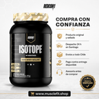 Proteina Isotope Redcon1 Whey Isolate 30 SV Mantequilla de Maní