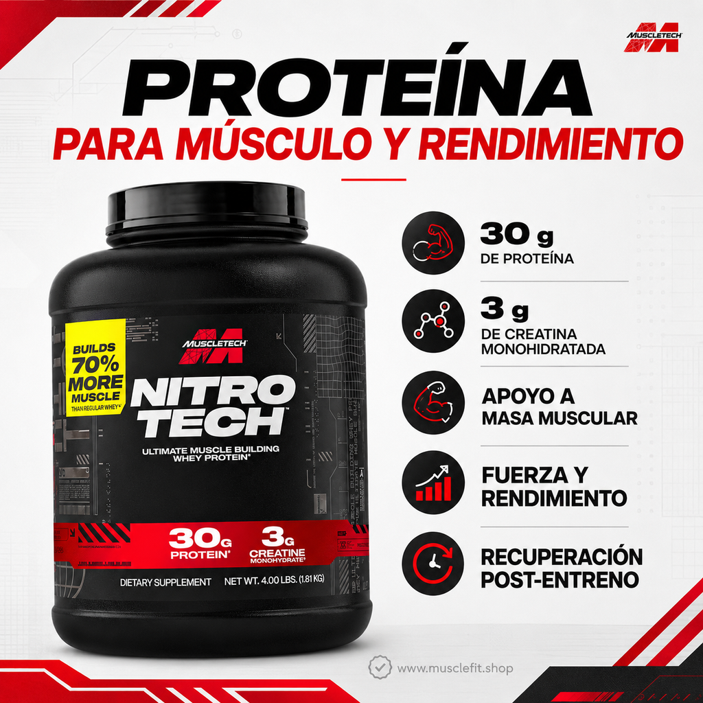 Nitro-Tech Performance MuscleTech 4 lb
