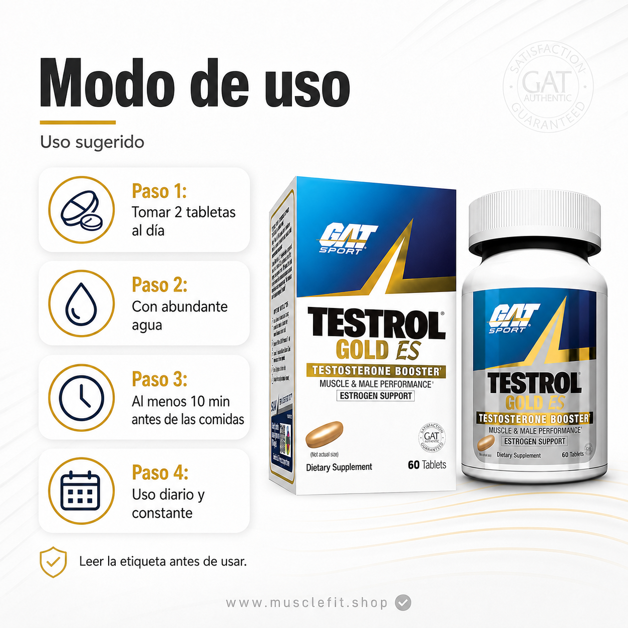 Testrol Gold GAT Sports