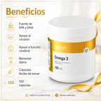 Omega 3 Ostrovit 150 cápsulas