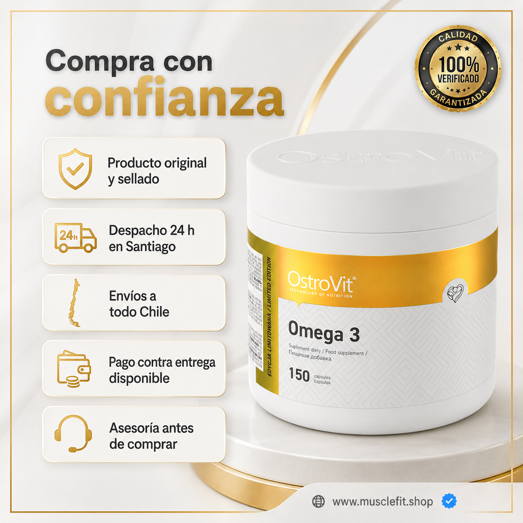 Omega 3 Ostrovit 150 cápsulas