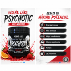 Pre Entreno Psychotic Black Insane fruit punch
