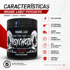 Pre Entreno Psychotic Black Insane fruit punch