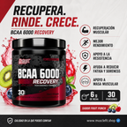 BCAA 6000 Recovery Nutrex Sandia ⚡