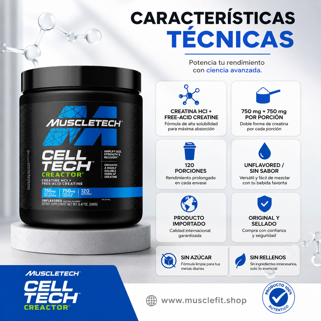 Cell Tech Creactor Muscletech 120 SV