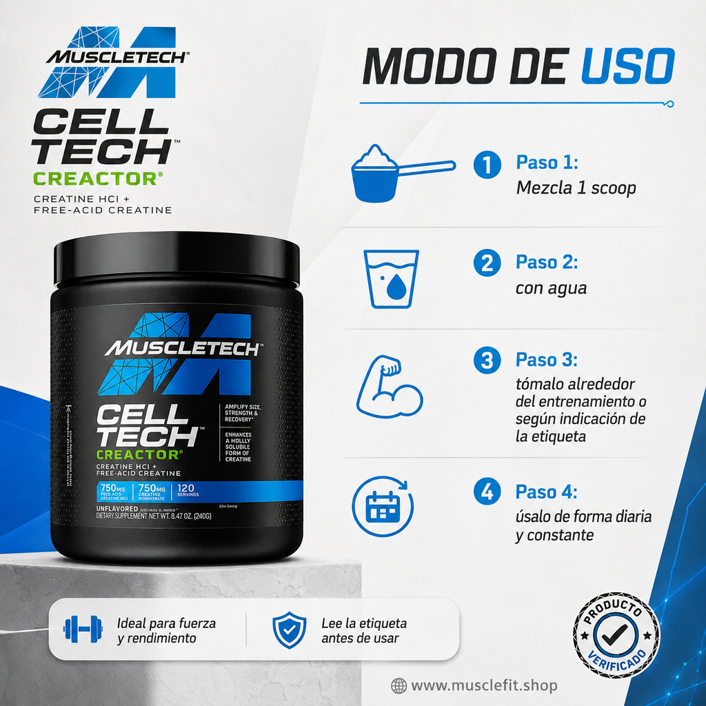 Cell Tech Creactor Muscletech 120 SV
