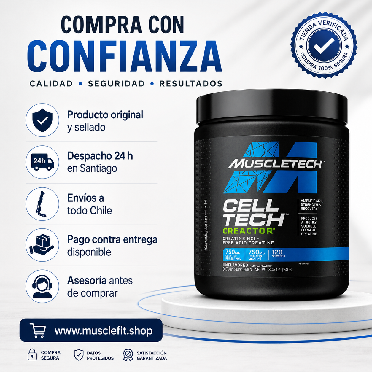 Cell Tech Creactor Muscletech 120 SV