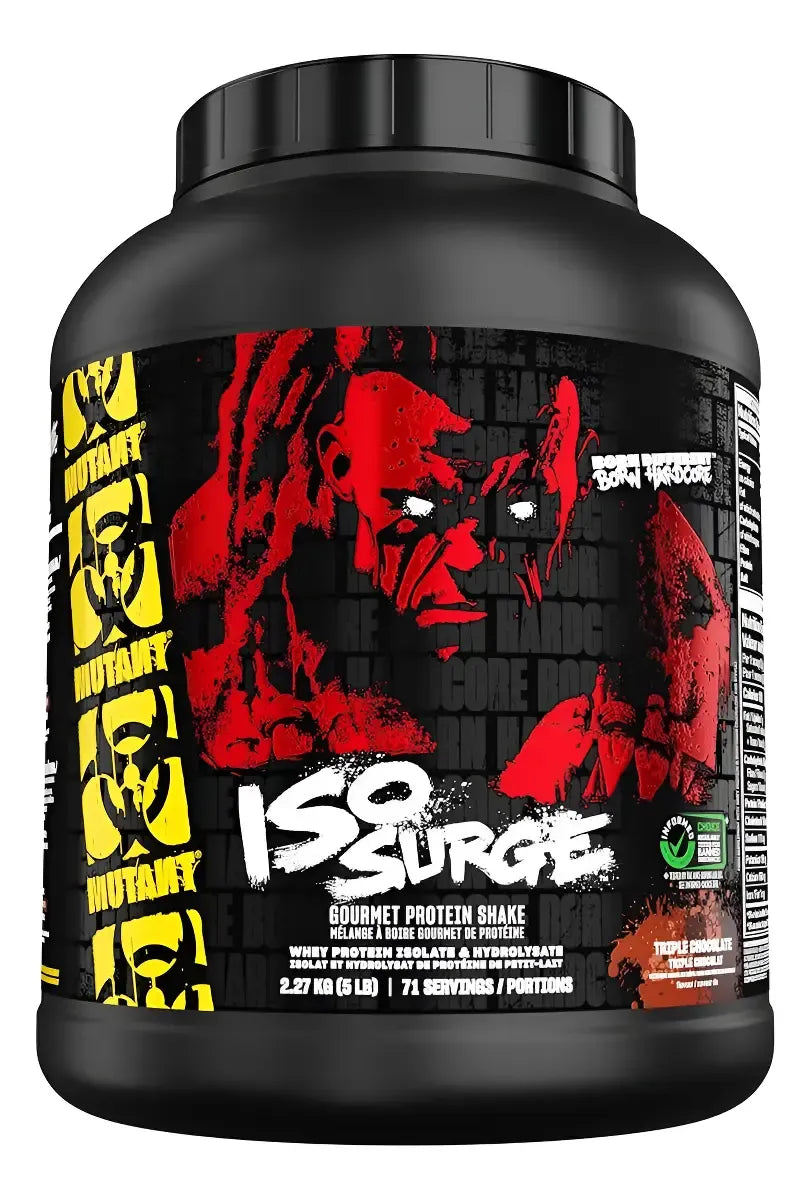 Proteína ISO Surge Mutant 5 LB triple chocolate