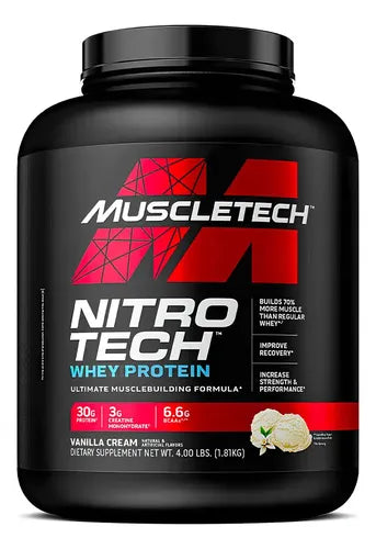 Proteína Nitro Tech Whey Performance 5 LB vainilla