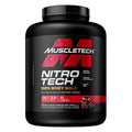 Proteína Nitro Tech Gold MuscleTech 5 LB chocolate ⚡