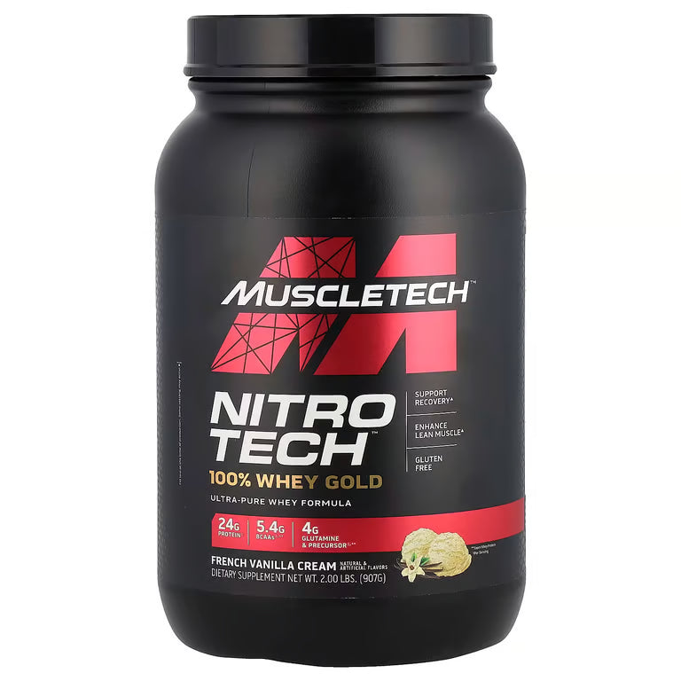 Proteína Nitro Tech MuscleTech 2LB vainilla