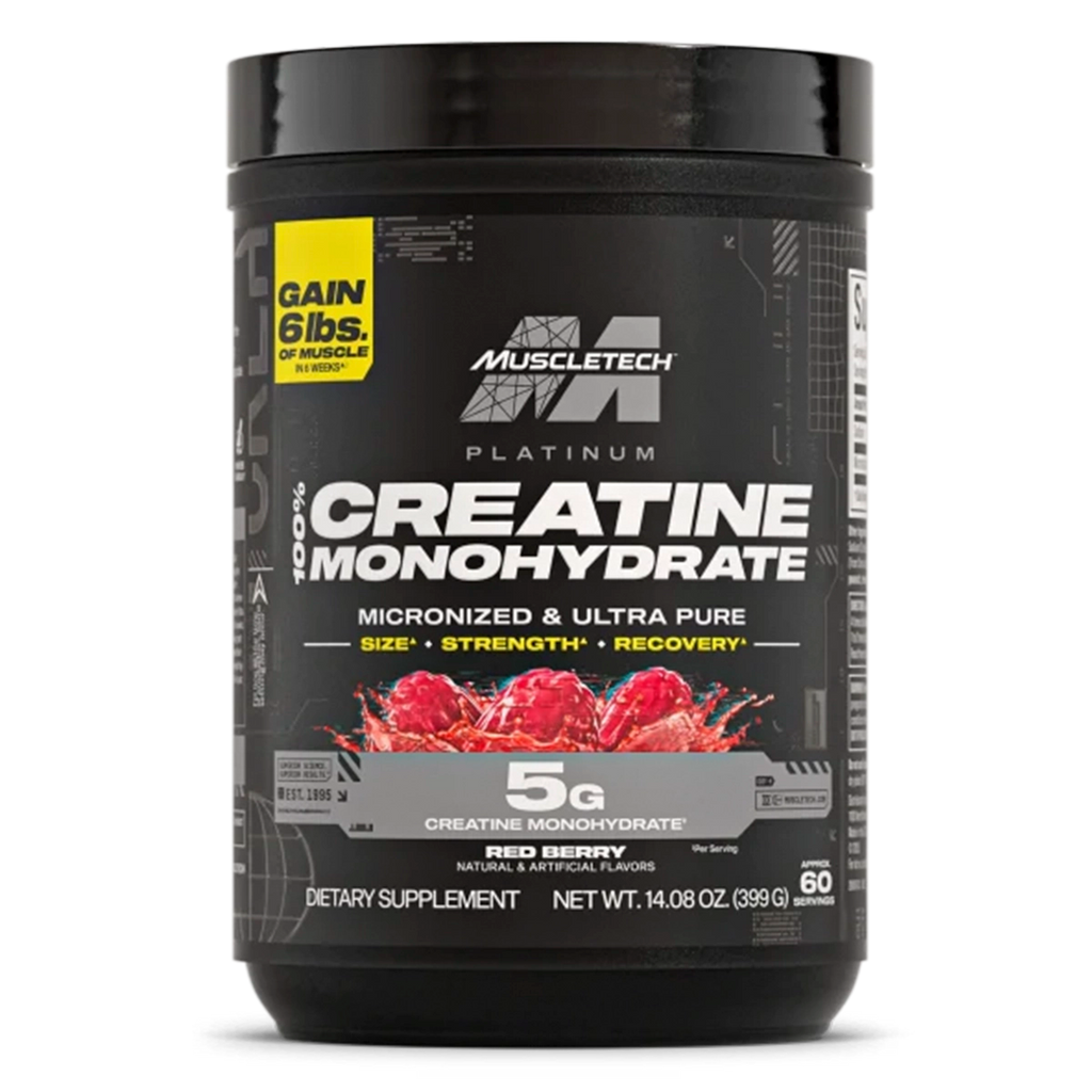 Creatina MuscleTech Platinum 80 SV Red Berry