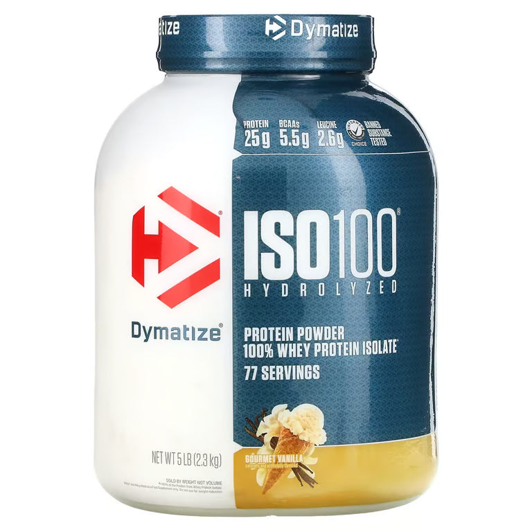 Proteína ISO 100 Dymatize 76 SV vainilla
