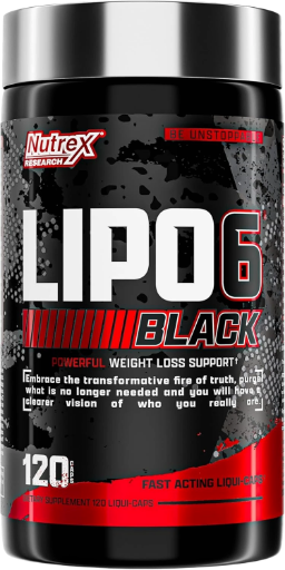 Quemador de grasa Lipo 6 Black Ultra rojo