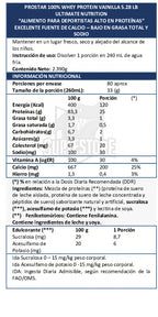 Proteína Prostar Whey Ultimate Nutrition 80 SV vainilla