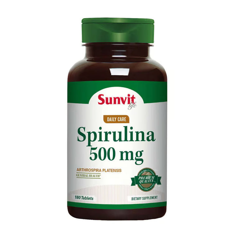 Spirulina 180 tabs Sunvit ⚡